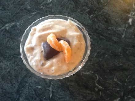 6. Morrocan rose water and date custard